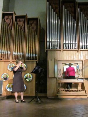 ANNA3 | 28 juli 2013 | Zomerse orgelklanken | Hera Wyckers - orgel | Liesbeth Vanherck - dwarsfluit | Sint-Anna-ten-Drieënkerk, Antwerpen Linkeroever